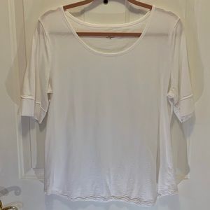 Cato XL White Knit Top GUC